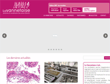 Tablet Screenshot of lavannetaise.com